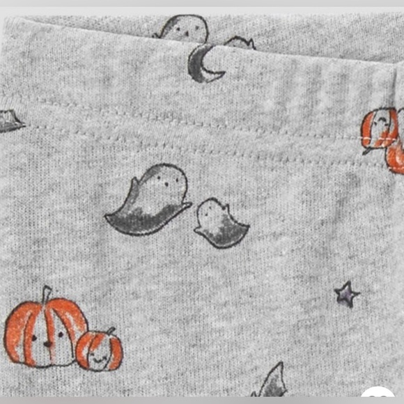 Halloween ghost outfit baby unisex boy girl 2 sizes 3 & 6 months 2 piece NWT NEW - Picture 3 of 7